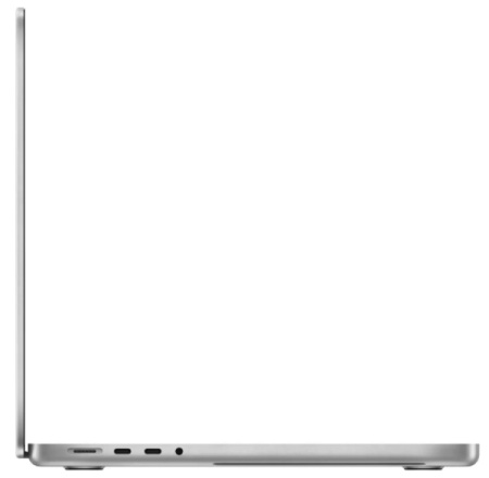 Apple MacBook Pro 16" (M1 Pro, 2021) 16 ГБ, 1 ТБ SSD, серебристый (MK1F3)