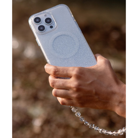 Чехол Uniq COEHL Lumino Sparkling Silver (MagSafe) для iPhone 16 Pro Max