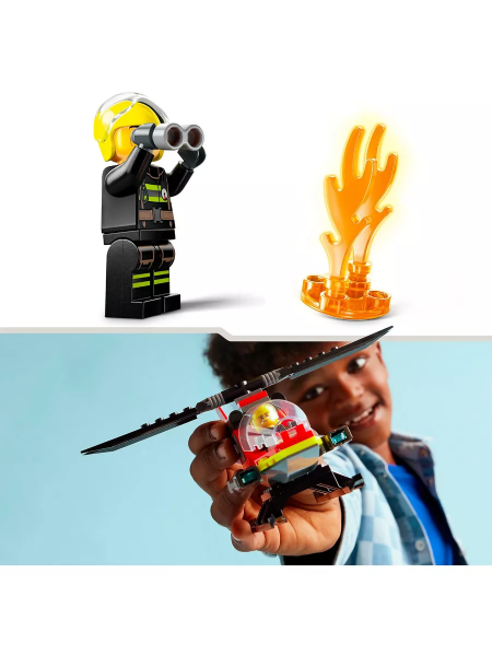 Конструктор LEGO City - Пожарный вертолет (60411)