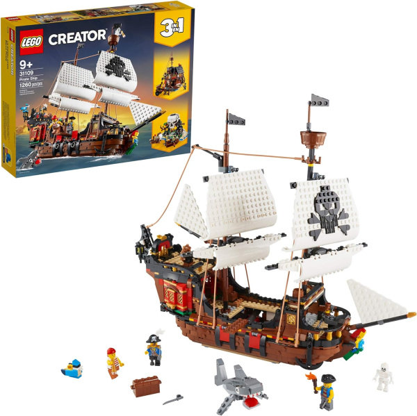 Конструктор LEGO Creator - Пиратский корабль (31109)