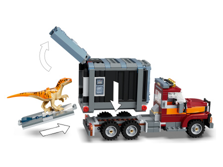 Конструктор LEGO Jurassic World™ - Побег атроцираптора и тираннозавра (76948)