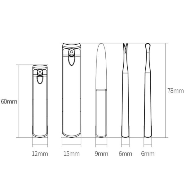 Маникюрный набор NexTool Nail Clipper Set (5 предметов) MS20011