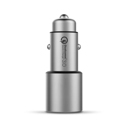 Автомобильное зарядное устройство Xiaomi Mi Car Charger Dual USB 36W, Silver (CC02CZM)