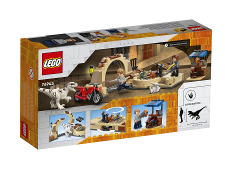 Конструктор LEGO Jurassic World™ - Атроцираптор: погоня на мотоцикле (76945)