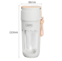 Соковыжималка комбинированная Xiaomi Zhenmi Portable Juicer Cup 340ml, White (ZMGZ-J5)