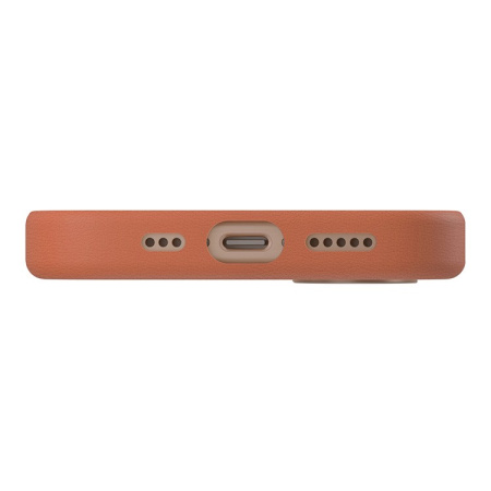 Чехол Uniq кожаный Lyden Terracotta (Magsafe) для iPhone 16 Pro Max