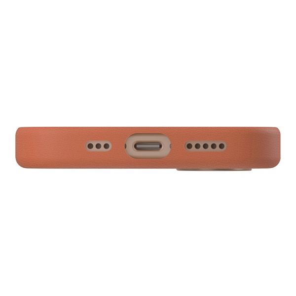 Чехол Uniq кожаный Lyden Terracotta (Magsafe) для iPhone 16 Pro Max