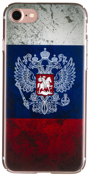 Чехол Art Case для Apple iPhone 7, Патриот Флаг, цвет Мульти (103166)
