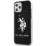 Чехол CG Mobile U.S. Polo Assn. PC/TPU Shiny Double horse Hard для iPhone 12 Pro Max, цвет Черный (USHCP12LTPUHRBK)