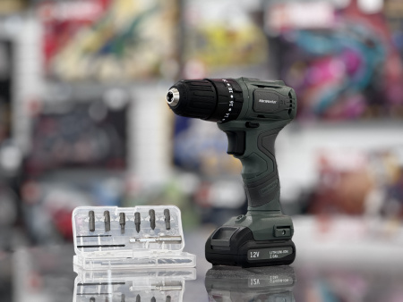 Аккумуляторная ударная дрель-шуруповерт Xiaomi MarsWorker 12V Lithium Impact Drill Green CN