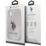 Чехол CG Mobile U.S. Polo Assn. Liquid silicone Big horse Hard для iPhone 11 Pro, цвет Белый (USHCN58SLHRWH)