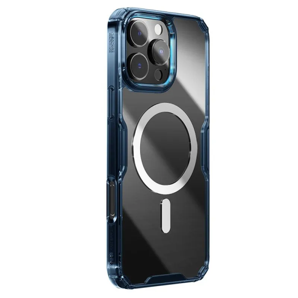 Чехол Nillkin чехол Nature TPU Pro Magnetic Blue для iPhone 16 Pro
