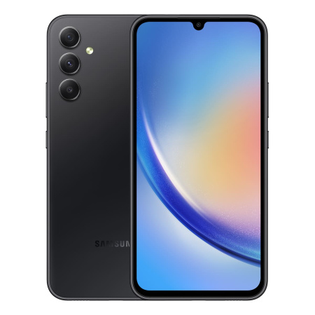 Samsung Galaxy A34 (2023) 6/128Gb Awesome Graphite, графитовый
