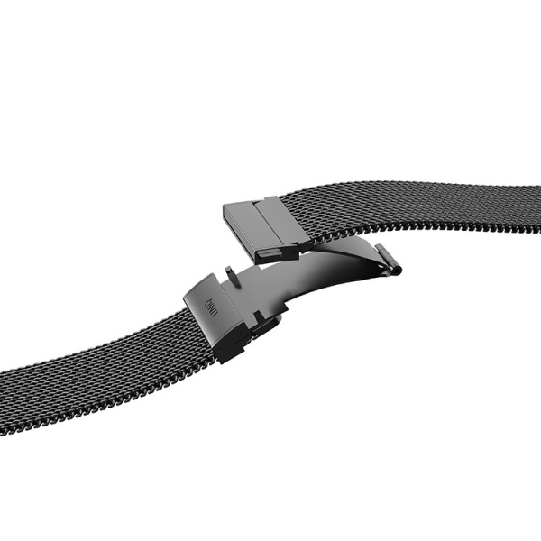 Ремешок Uniq Dante PRO Strap Mesh Steel Titanium Silver для Apple Watch 42/41/40 mm