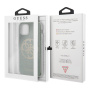 Чехол Guess для iPhone 11 Circle Logo Hard PC/TPU Glitter Green, цвет Зеленый