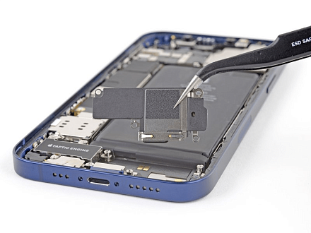 Замена полифонического динамика на iPhone 12
