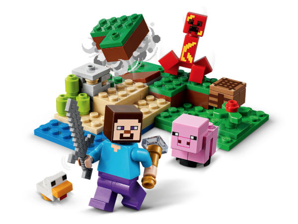 Конструктор LEGO Minecraft - Засада Крипера (21177)