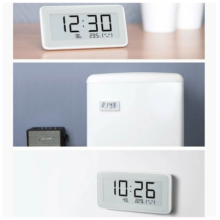 Метеостанция Xiaomi Mijia Temperature And Humidity Electronic Watch Pro (LYWSD02MMC)