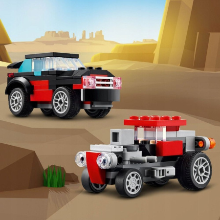 Конструктор LEGO Creator - Грузовик с вертолётом 3-в-1 (31146)