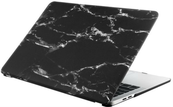 Чехол Uniq HUSK Pro для MacBook Pro 13" (2016/2018), цвет "Черный мрамор" (MP13(2016)-HSKPMBLK)