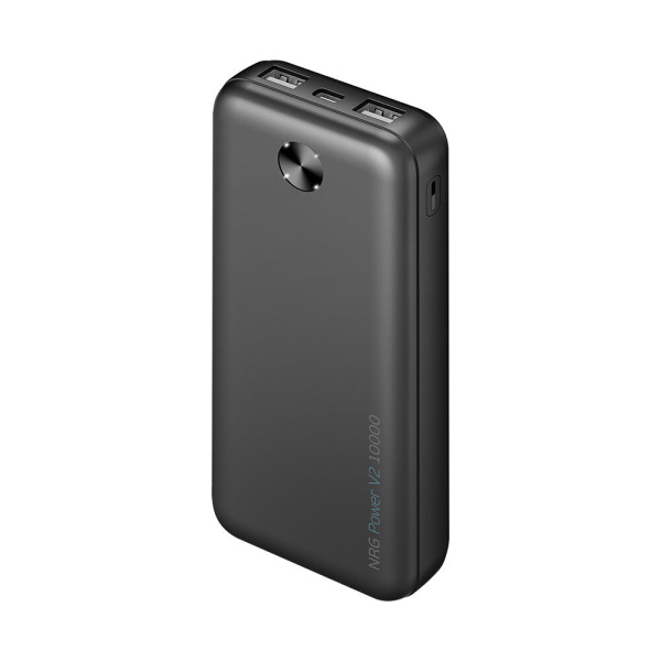Внешний аккумулятор NRG Power V2 10000 мА-ч, 10Вт, черный