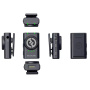 Петличный микрофон Hollyland Lark M2 Camera, 2х TX + RX, 3.5 мм TRS, USB-C, Lightning