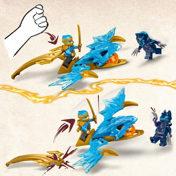 Конструктор LEGO Ninjago - Атака восходящего дракона Ния - Лего Ниндзяго (71802)