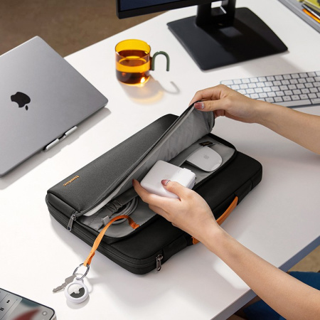 Cумка Tomtoc Defender Laptop Handbag A14 для ноутбуков 15" MacBook Pro/Air, Black