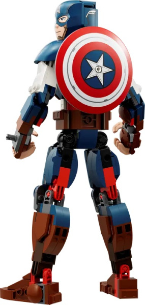 Конструктор LEGO Marvel Super Heroes - Сборная фигурка Капитана Америки (76258)