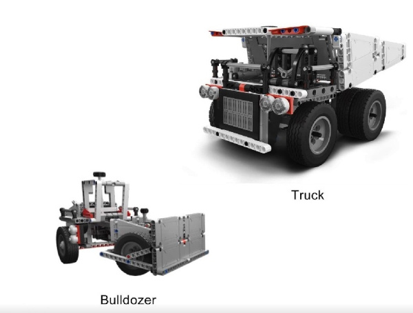 Грузовик конструктор Xiaomi Mitu ONEBOT Truck Builder
