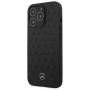 Чехол CG Mobile Mercedes Genuine leather Stars Hard для iPhone 13 Pro Max, цвет Черный (MEHCP13XPSQBK)