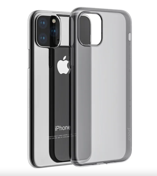 Чехол для iPhone 11 Pro HOCO Light Series TPU Case, цвет Прозрачный черный (0L-00044182)
