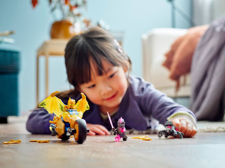 Конструктор LEGO Ninjago - Мотоцикл Джея «Золотой дракон» (71768)