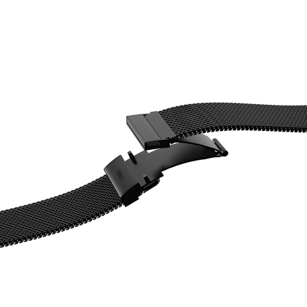Ремешок Uniq Dante PRO Strap Mesh Steel Graphite Black для Apple Watch 42/41/40 mm