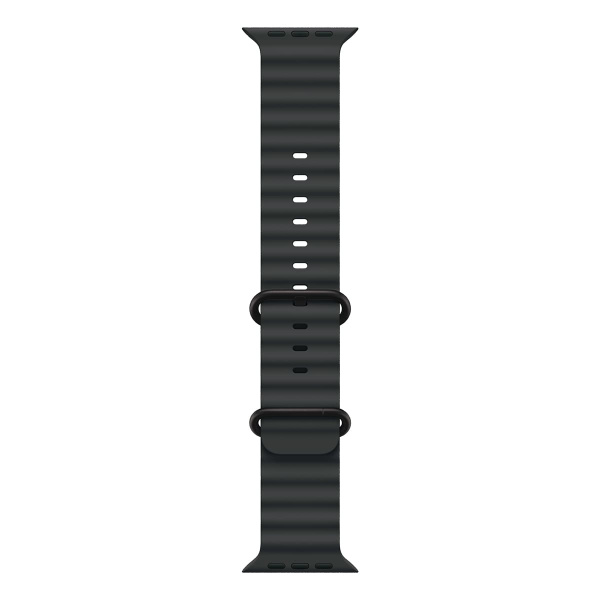 Apple Watch Ultra 2 (2024), 49 мм корпус из титана цвета «Black», ремешок Ocean Band цвета «Black»