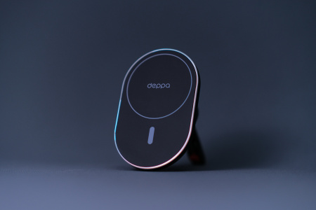 Автомобильный держатель Deppa Mage Safe Flat 1, Black (55203)