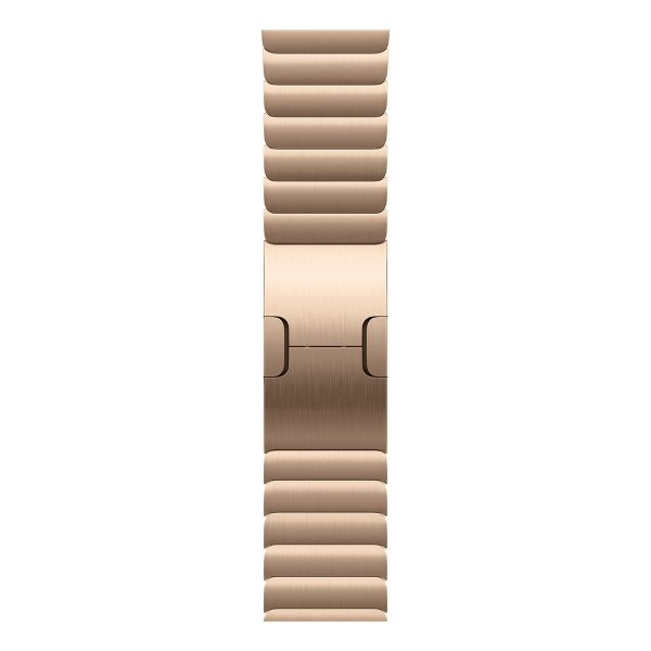 Apple Watch Series 10, 46 мм корпус из титана цвета «Gold», ремешок Link Bracelet «Gold»