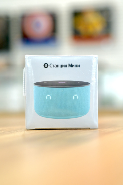 Умная колонка Яндекс Станция Мини 3, Бирюзовый