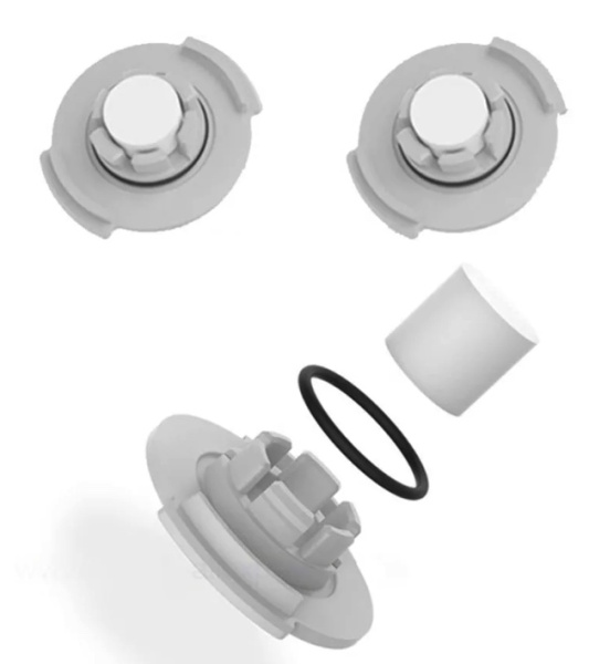 Клапаны подачи воды для робота-пылесоса Xiaomi Roborock S5/S6/E4/E5 1шт (оригинал)