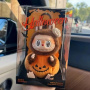 Коллекционная фигурка POP MART LABUBU The Monster Happy Halloween Party Sitting Pumpkin, 15 см
