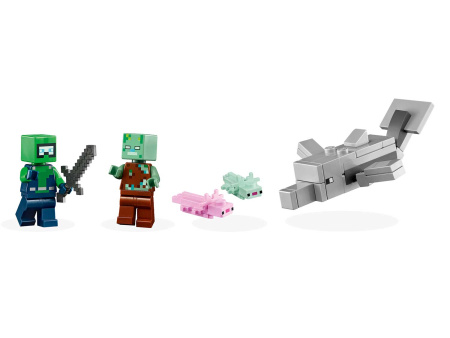 Конструктор LEGO Minecraft - Дом Аксолотля (21247)