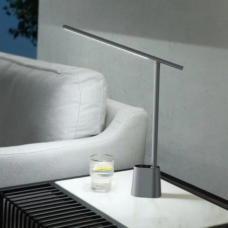 Настольная лампа Baseus Smart Eye Series Charging Desk Lamp, Темно-серый (DGZG-0G)