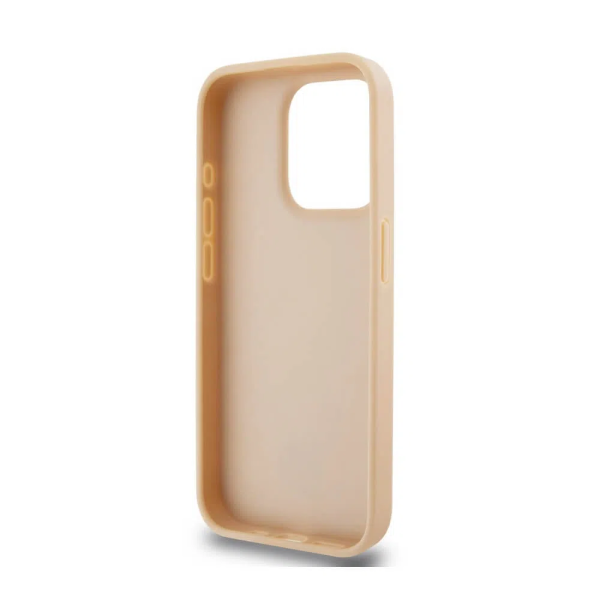 Чехол DKNY Checkered Printed stripes для iPhone 15 Pro Max, Розовый