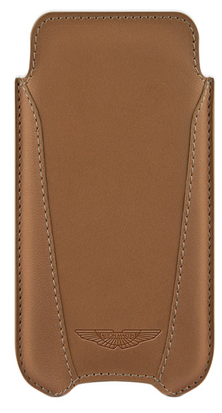 Чехол Beyzacases Aston Martin для iPhone SE/5/5S Slim V camel, цвет Коричневый (AM23462)