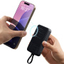 Внешний аккумулятор Xiaomi Mi Magnetic Power Bank With Cable USB-C 10000mAh 33W, Grey