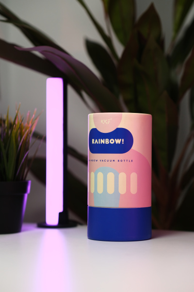 Термокружка Xiaomi Kiss Kiss Fish Rainbow S-U45C 490ml Brown