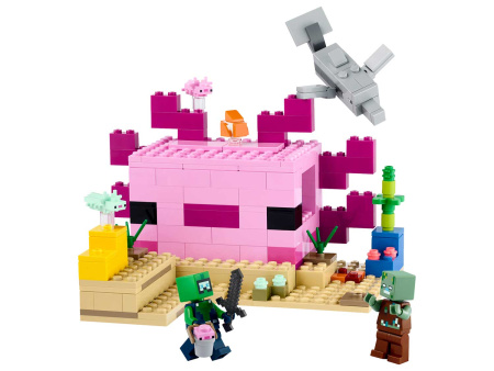 Конструктор LEGO Minecraft - Дом Аксолотля (21247)
