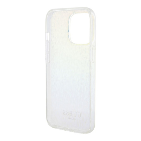 Чехол Guess PC/TPU Faceted Mirror Disco Hard Iridescent для iPhone 15 Pro