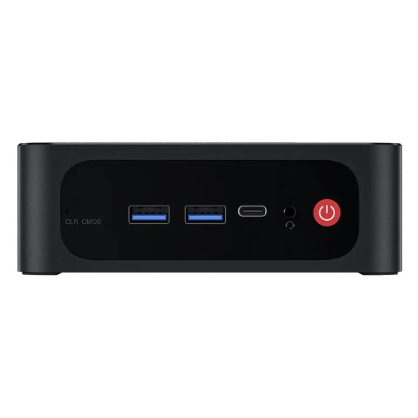 Мини ПК Beelink SER5 Max (AMD Ryzen 7 5800H (3.2 ГГц), RAM 16 ГБ, SSD 500 ГБ, AMD Radeon Graphics, Windows 11 Pro), SER5 Max 5800H 16/500ГБ, черный