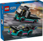 Конструктор LEGO City - Гоночный автомобиль и транспортер (60406)